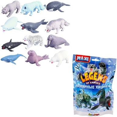 Фигурка-тянучка Sbabam Полярные хищники в ассорт. 19CN25