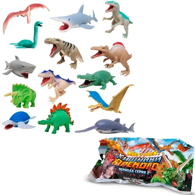 Фигурки-тянучки животные Хищники Юрского периода  55-CN22