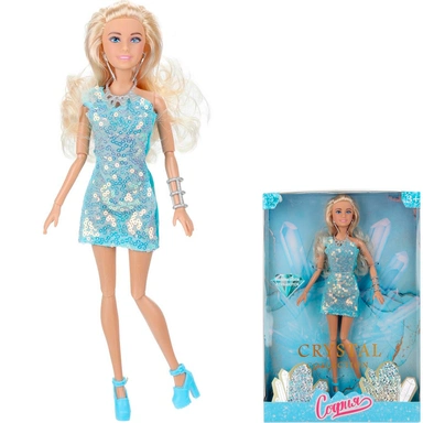 Кукла Карапуз 66001-CRL4-S-BB-WOD София 29 см руки и ноги сгиб., акс