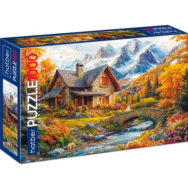 Пазл 1000 Живописный уголок 1000ПЗ2_34956 Hatber