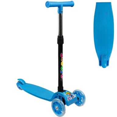 Самокат трехколесный, Синий до 40 кг
