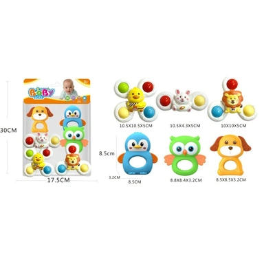 Набор погремушек 508-170 в пак.