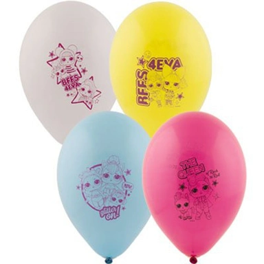 Шар 12 с рис.Куклы Лол/Р 25 шт 1103-2020 /цена за упак/