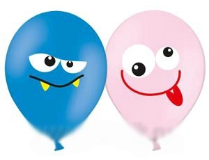 Шар 14 Улыбка 3 цв. 25 шт 1103-1212  /цена за упак/