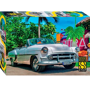 Пазл 1000 Автомобиль. Куба 79825 Степ /12/