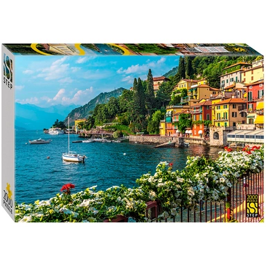 Пазл 2000 Озеро Комо, Италия 84054 Степ /9/