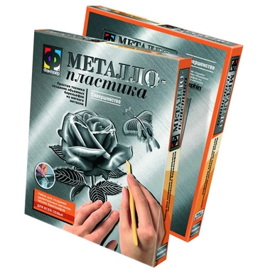 Набор для творчества Металлопластика набор №1 Совершенство-роза из металлопластика Фантазёр