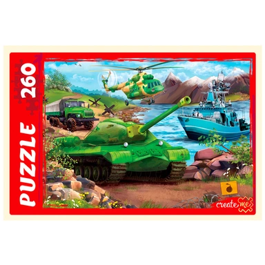 Пазл 260 Военная техника №1 П260-8200