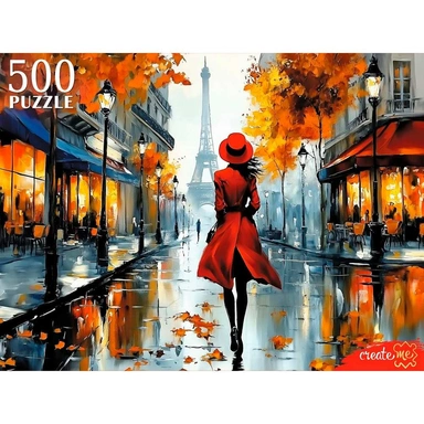 Пазл 500 Девушка в Париже Ф500-7616
