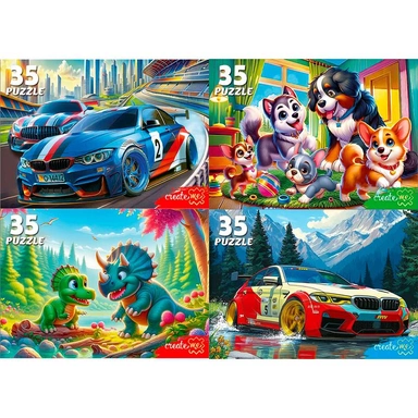 Пазл 35 Лучшие пазлы для мальчиков П35-2384
