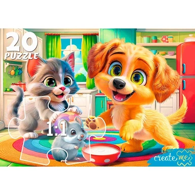 Пазл 20 Макси Веселая компания ПУ20-3172