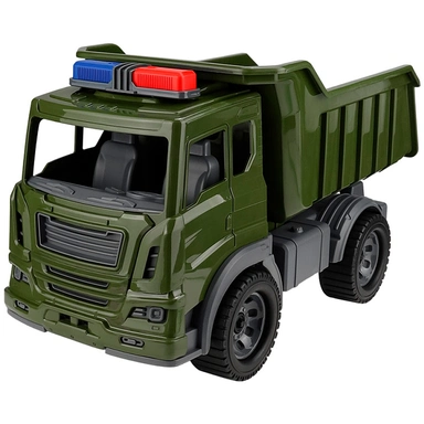 Автомобиль Самосвал Мирослав Военный с мигалками 41 см И-0996