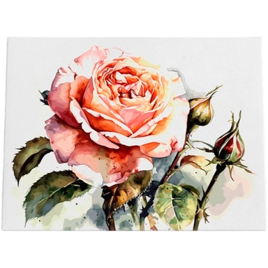 Набор для творчества Алмазная мозаика 30х40см Большая роза АЛМ-0080