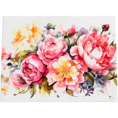 Набор для творчества Алмазная мозаика 30х40см Пушистые пионы АЛМ-0079