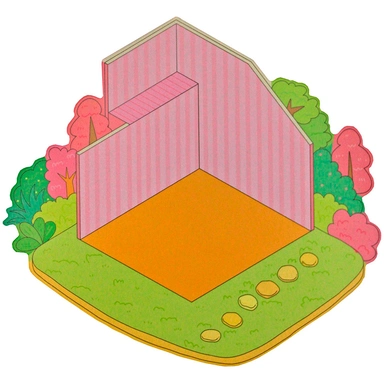 Набор наклеек 3d ROOM BOX Отель 4 вида 77771