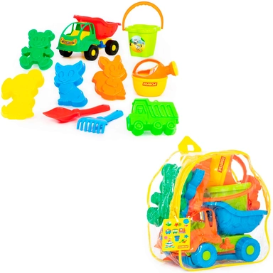 Песочный набор №310 + автомобиль Муравей в рюкзаке П-Е /10/