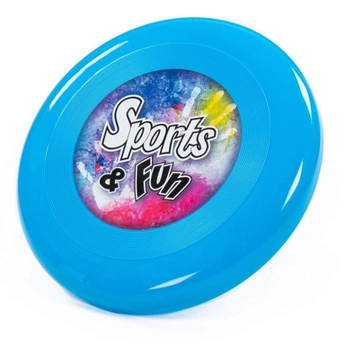 Тарелка летающая 215 мм. голубая 89960 П-Е /13/