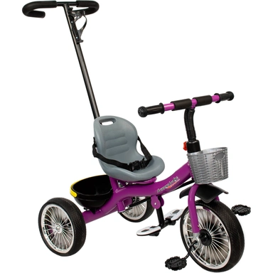 Трехколесный велосипед с ручкой от 3 до 5 лет до 25 кг.