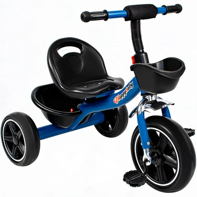 Трехколесный велосипед, Синий от 2 до 6 лет
