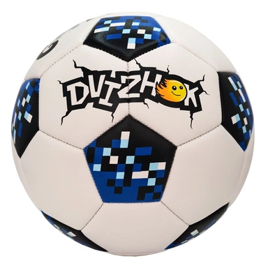 Мяч Футбол №5 Dvizhok 141-1-381C бело-синий