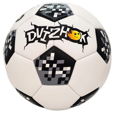 Мяч Футбол №5 Dvizhok 141-1-381A бело-чёрный
