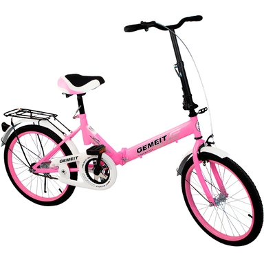 Велосипед двухколесный 20 розовый складной FG240624698R-2