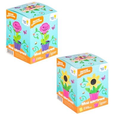 Набор для творчества Для лепки из легкого пластилина Мой цветочек TA1767 /Genio Kids