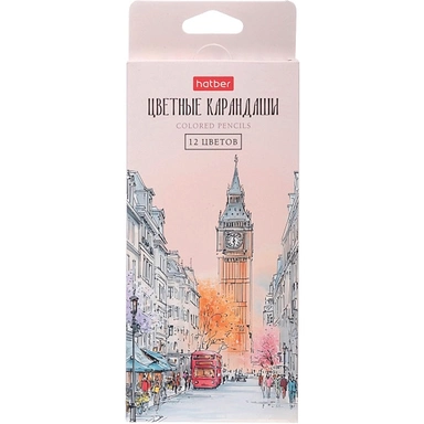 Карандаши цвет. 12 цв. Альто Колорэ 094520 Hatber
