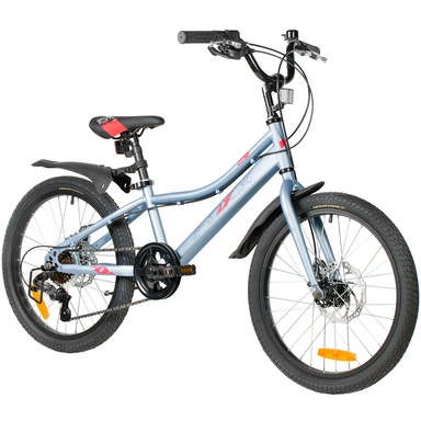 Велосипед двухколесный 20 DIFFER серый 20SH6D.DIFFER.GR6