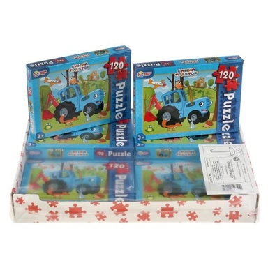 Пазл 120 Синий трактор 4630115523550