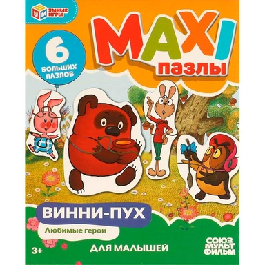 Пазл 6 MAXI Винни Пух 4660254410886