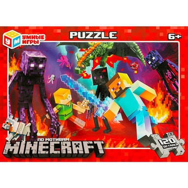 Пазл 120 По мотивам Minecraft 4660254424975