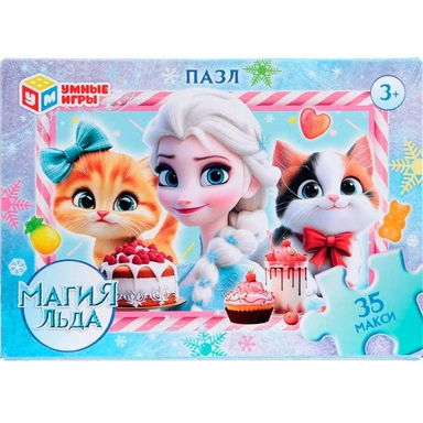 Пазл 35 Макси. Магия льда 4630395058612