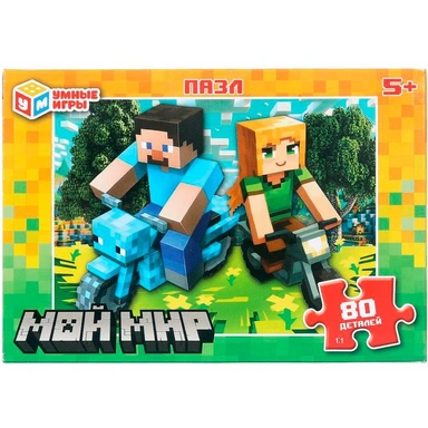 Пазл 80 Мой мир 4630395043700