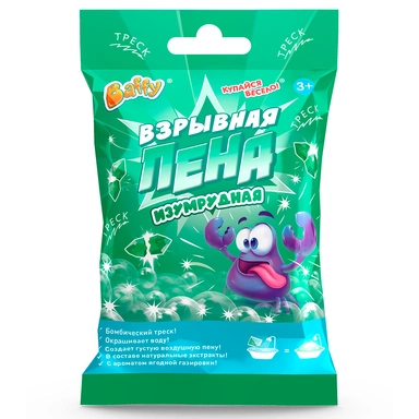 Средство для принятия ванн Купайся весело: Сухая пена для ванны D0232-E ТМ «Baffy»