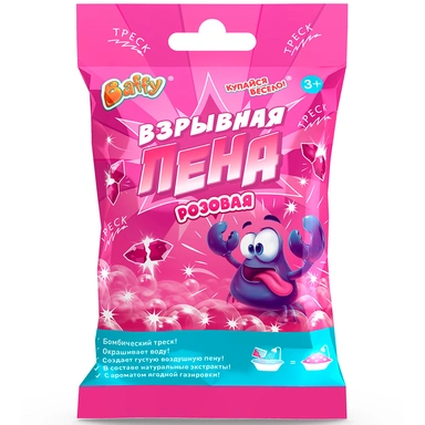Средство для принятия ванн Купайся весело: Сухая пена для ванны D0232-P ТМ «Baffy»