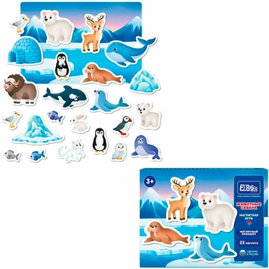 Игра Магнитная Животные Севера ET05-065