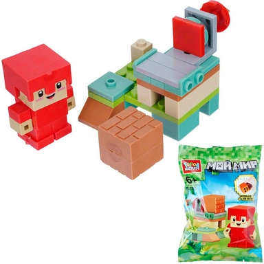 Город мастеров 62205-ZG Мой мир с резиновой фигуркой