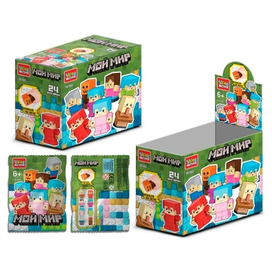 Город мастеров 18180-ZG Мой мир с резиновыми фигурками в пак.