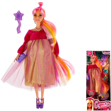 Кукла Карапуз 66001B1-BF10-S-BB София 29 см беременная, ресницы, маникюр, руки и ноги сгиб, акс