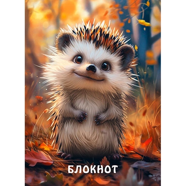 Блокнот 80 л. А6 Милый ёжик С4173-113