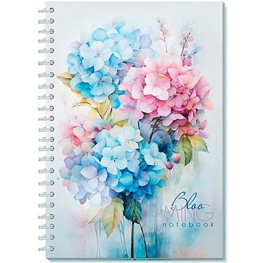 Записная книжка 60 л. А5 Нежный букет С9855-02