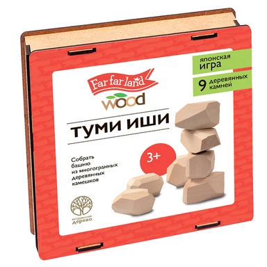 Деревянная Игра Туми иши Far far land Wood Японская игра 05024
