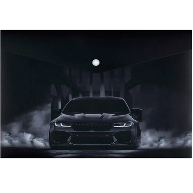 Папка для тетрадей на кнопке 1 отделение Драйв 72365