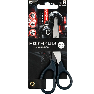 Ножницы 13,5 см. Гонщик в шлеме 72865