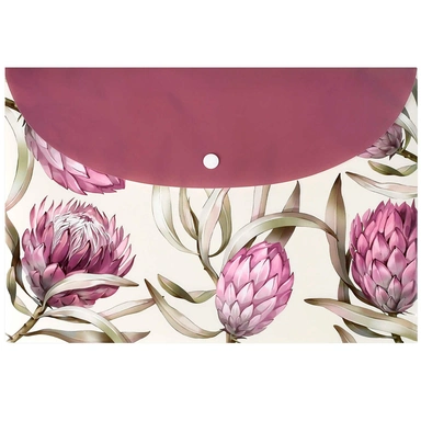 Папка для тетрадей на кнопке 1 отделение Протея 72227