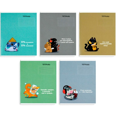 Тетрадь 12 л. линия Герои с характером 70904