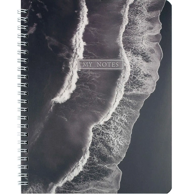 Тетрадь 80 л. клетка Прибрежные волны 73366