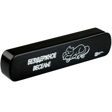 Пенал на молнии Кот на скейте 19,7х4,5х2,2 72027