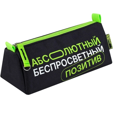 Пенал на молнии Фразы с характером 20х8,5х6,5 71988